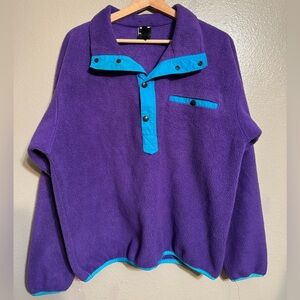 The North Face Purple Fleece Jacket